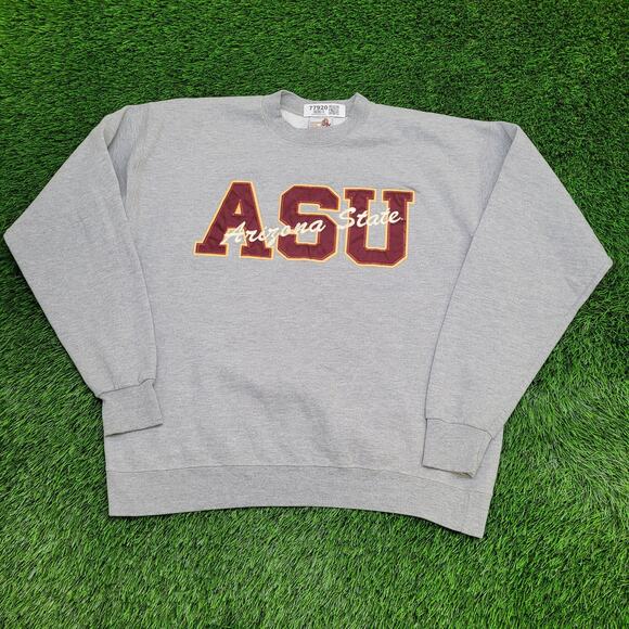 Vintage Arizona State University Sweatshirt 2XL 25x27 USA - Picture 1 of 12
